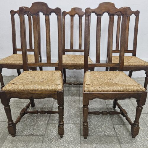 Krzesła ludwikowskie 5 sztuk