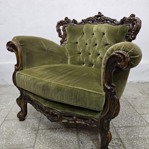 Ludwikowski komplet wypoczynkowy sofa i dwa fotele Francja