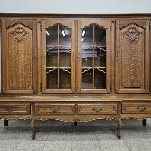 Piękny francuski kredens Ludwikowski biblioteczka