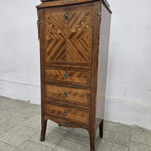 Stara sekretera ludwikowska z Francji komoda sekretarzyk