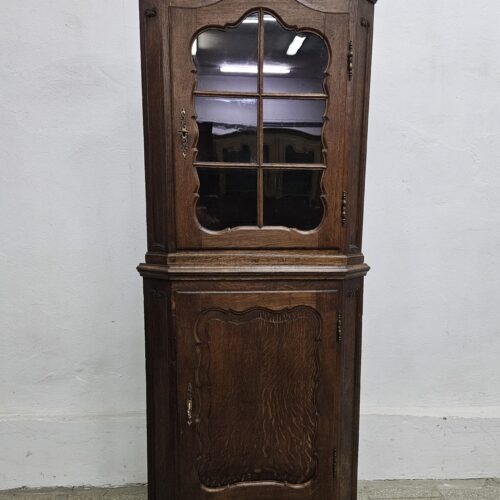 Stylowa witryna narożna słupek z Francji