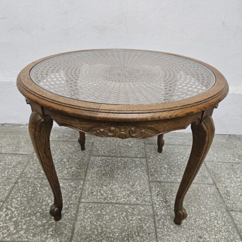 Ludwikowski okrągły stolik kawowy z Francji